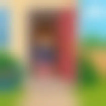 Picture of the word greet for children