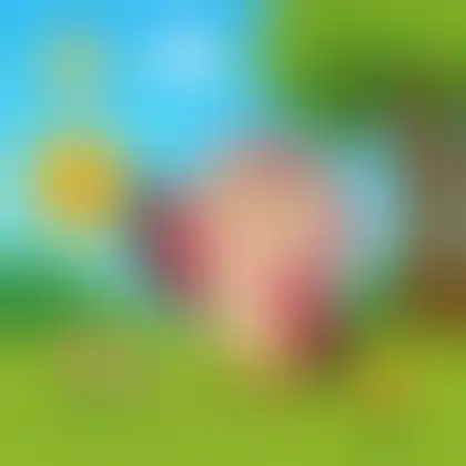 Picture of the word happy for children