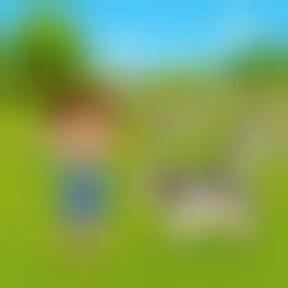Picture of the word herd for children