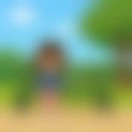 Picture of the word in front for children
