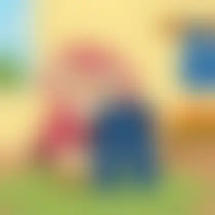 Picture of the word jeans for children