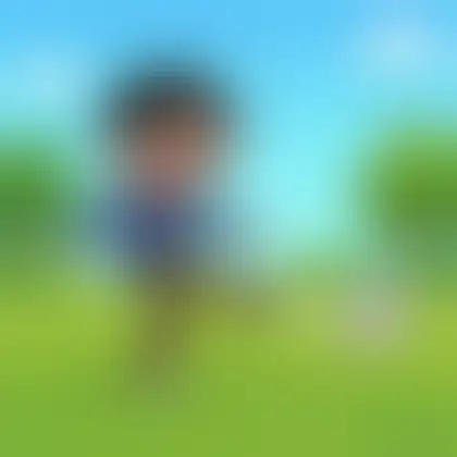 Picture of the word kick for children