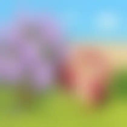 Picture of the word lilac for children