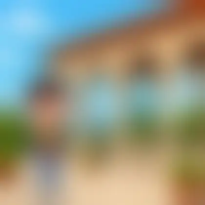 Picture of the word loggia for children