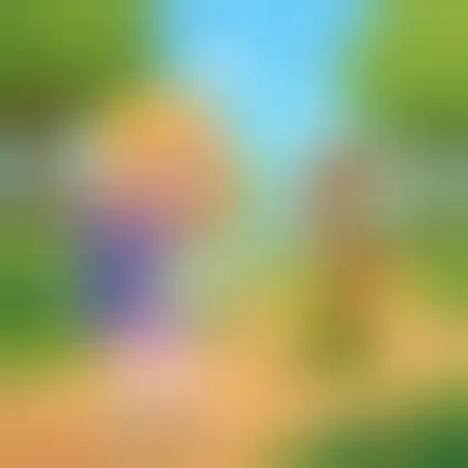 Picture of the word lost for children