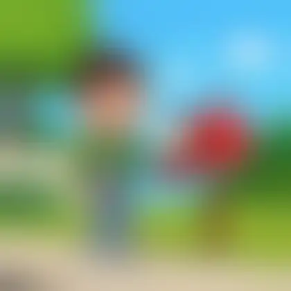 Picture of the word mailbox for children