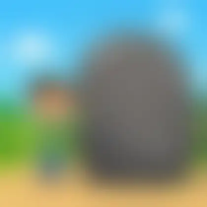 Picture of the word massive for children