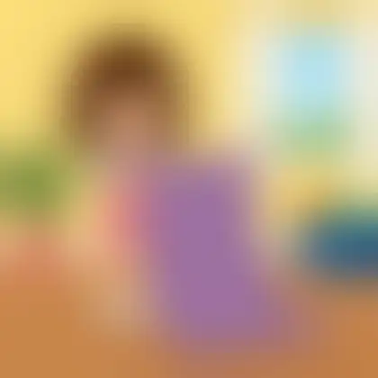 Picture of the word matte for children