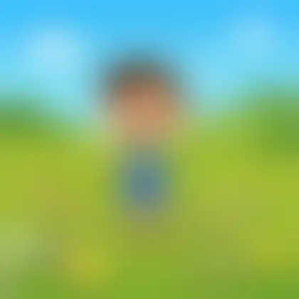 Picture of the word meadow for children