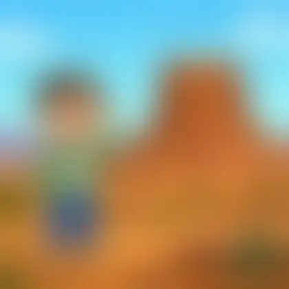 Picture of the word mesa for children
