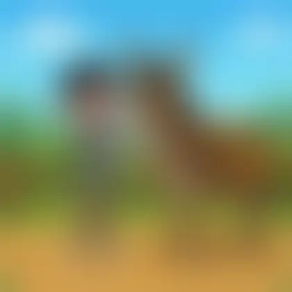 Picture of the word mule for children