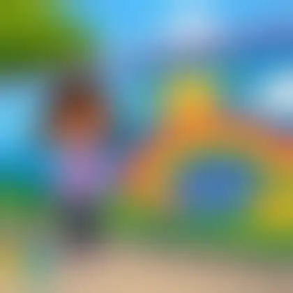 Picture of the word mural for children