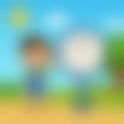 Picture of the word noon for children