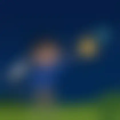 Picture of the word orbit for children