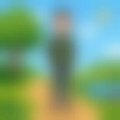 Picture of the word outside for children