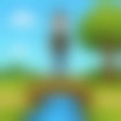 Picture of the word over for children