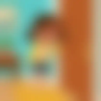 Picture of the word peephole for children