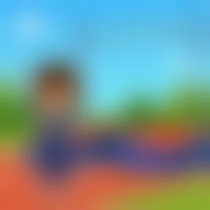 Picture of the word pole vault for children