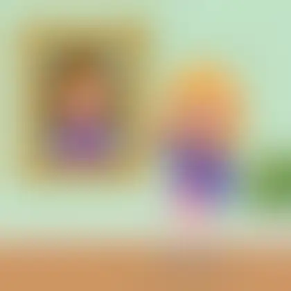 Picture of the word portrait for children