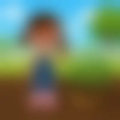Picture of the word potato for children
