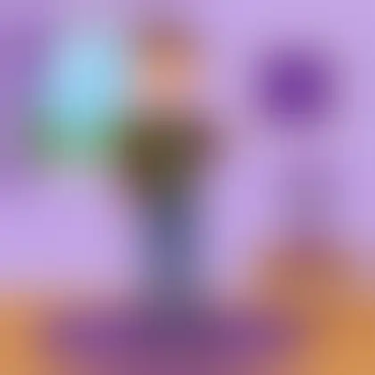 Picture of the word purple for children