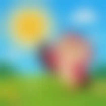 Picture of the word radiant for children