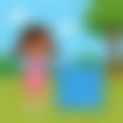 Picture of the word rectangle for children