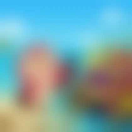 Picture of the word reef for children