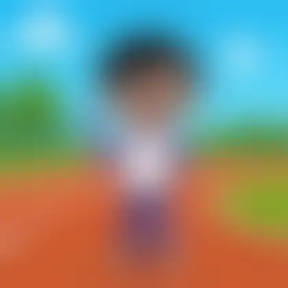 Picture of the word relay for children