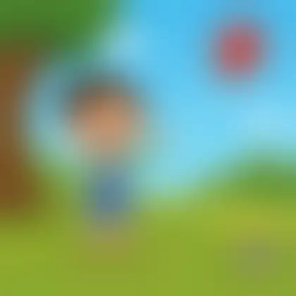 Picture of the word release for children