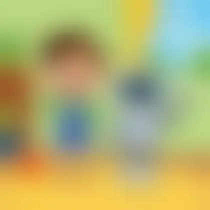 Picture of the word robot for children