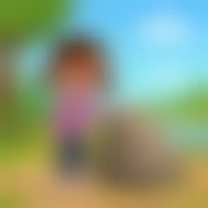 Picture of the word rough for children