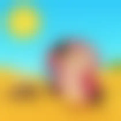 Picture of the word scorching for children