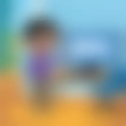 Picture of the word search bar for children