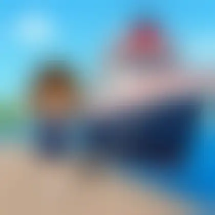 Picture of the word ship for children