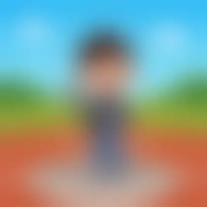 Picture of the word shot put for children