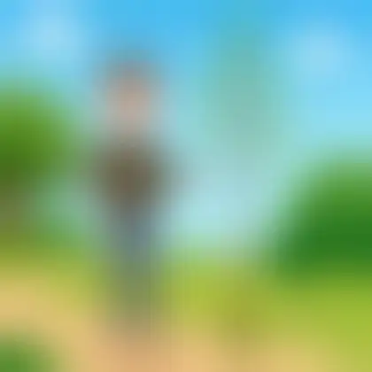 Picture of the word slender for children