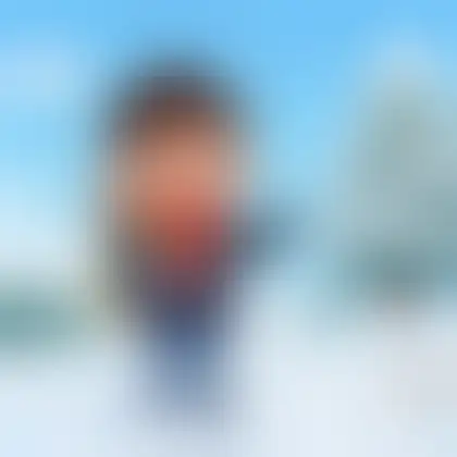 Picture of the word snow for children