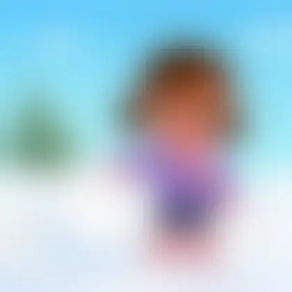 Picture of the word snowball for children
