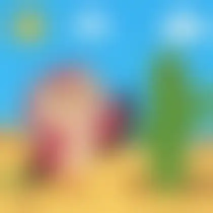 Picture of the word spiky for children