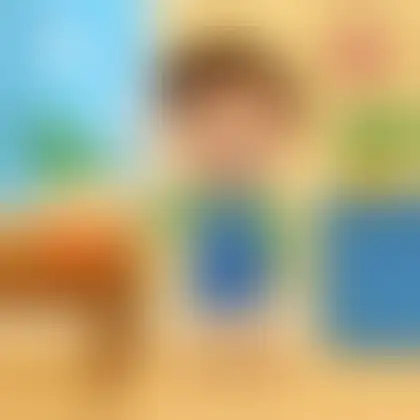 Picture of the word spoon for children