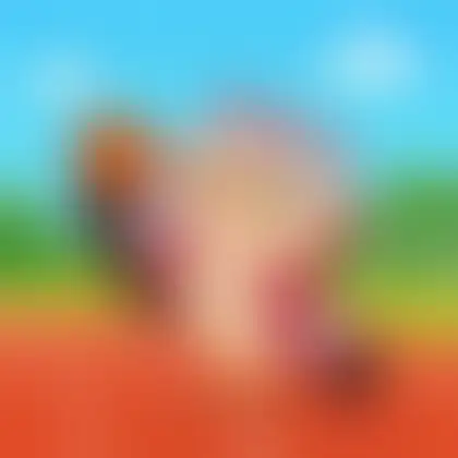 Picture of the word sporty for children