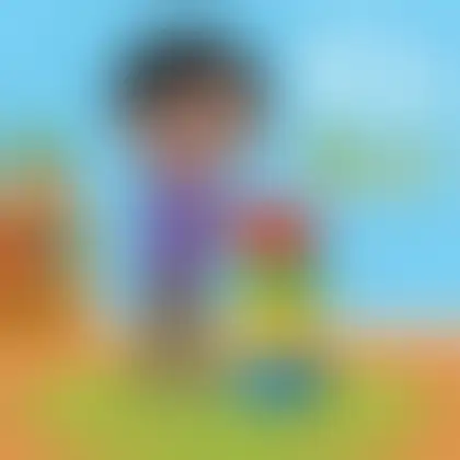 Picture of the word stack for children