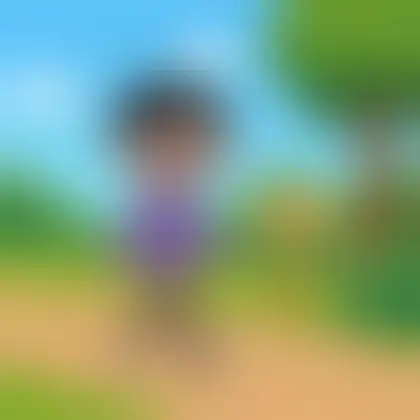 Picture of the word steady for children
