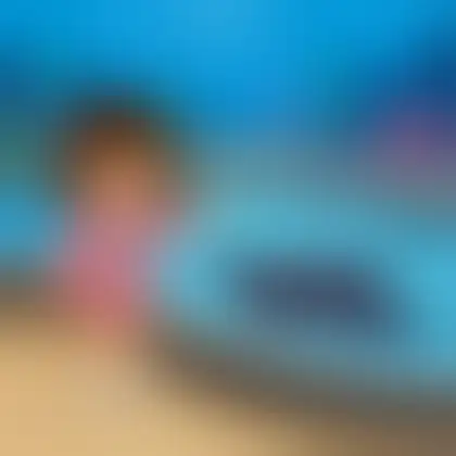 Picture of the word stingray for children
