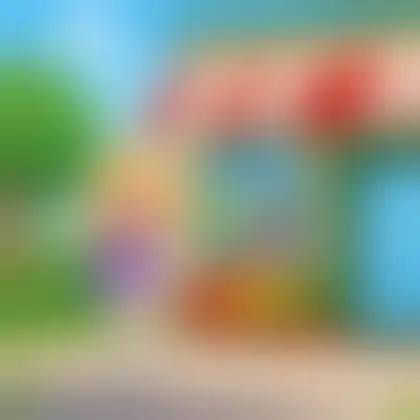 Picture of the word store for children