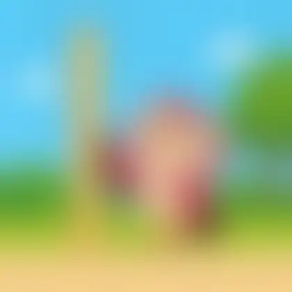 Picture of the word straight for children