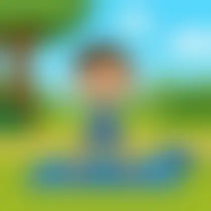 Picture of the word stretch for children