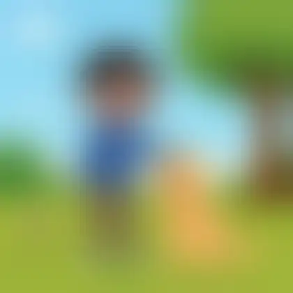 Picture of the word tame for children