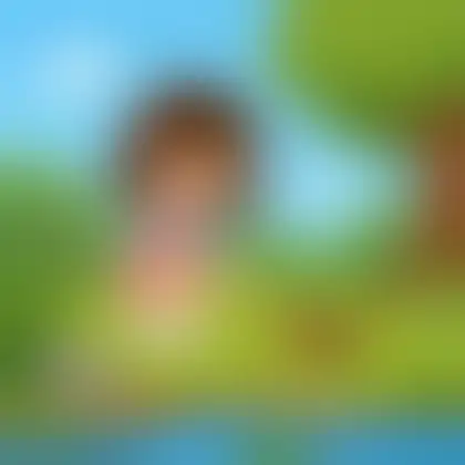 Picture of the word toad for children